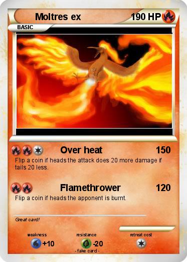 Pokemon Moltres ex