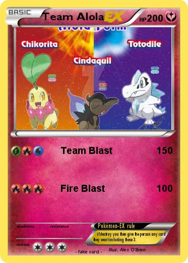 Pokemon Team Alola