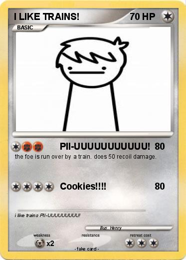 Pokemon I LIKE TRAINS!