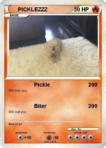 Pokemon PICKLEZZZ