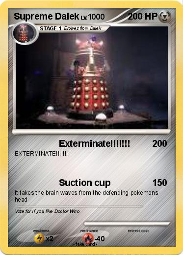 Pokemon Supreme Dalek
