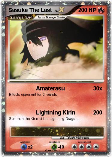 Pokemon Sasuke The Last