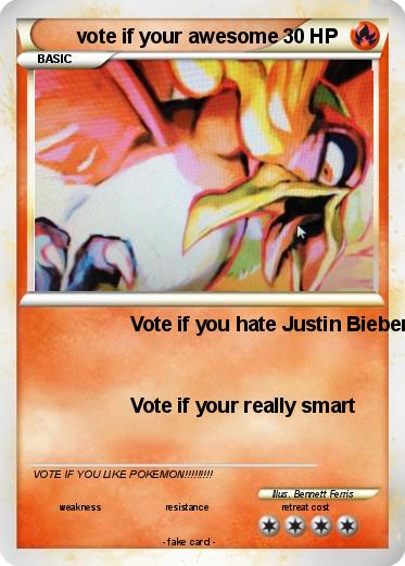 Pokemon vote if your awesome