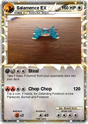 Pokemon Salamence EX