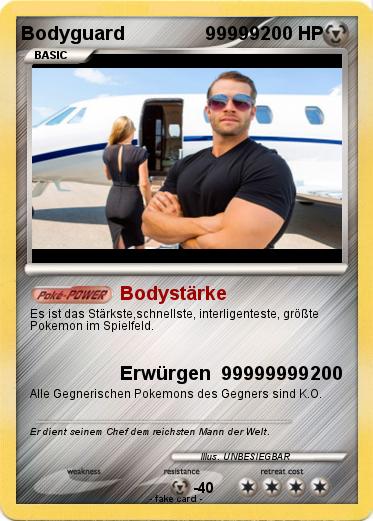 Pokemon Bodyguard                99999