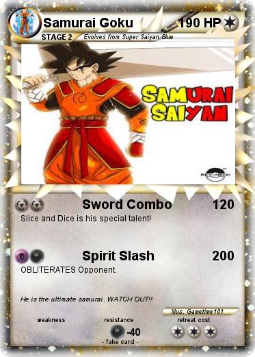 Pokemon Samurai Goku