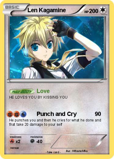 Pokemon Len Kagamine