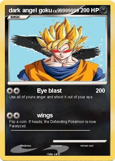 Pokemon dark angel goku