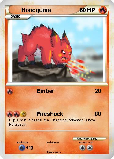 Pokemon Honoguma
