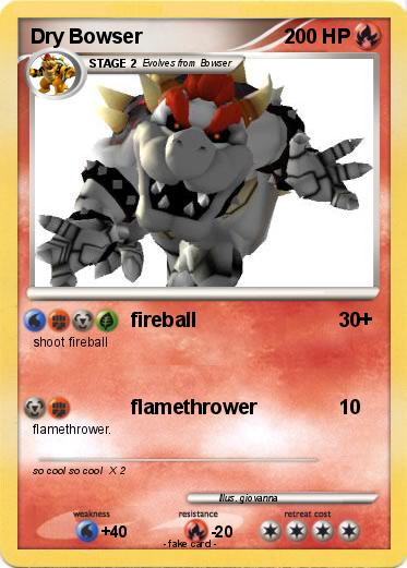 Pokemon Dry Bowser