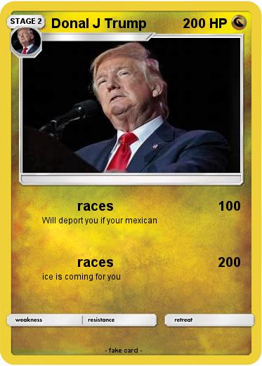 Pokemon Donal J Trump