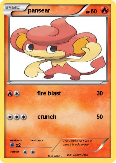 Pokemon pansear