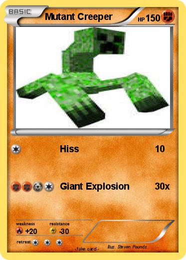Pokemon Mutant Creeper