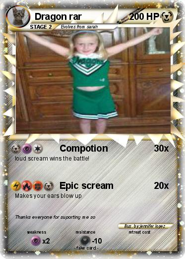 Pokemon Dragon rar