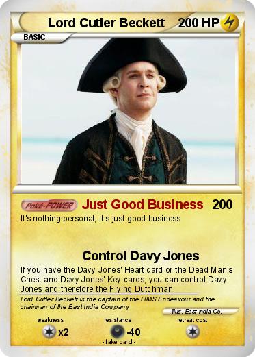 Pokemon Lord Cutler Beckett