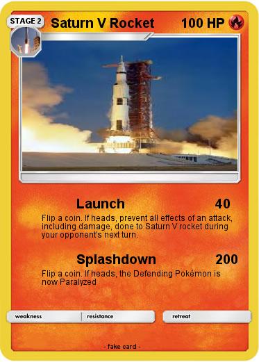 Pokemon Saturn V Rocket