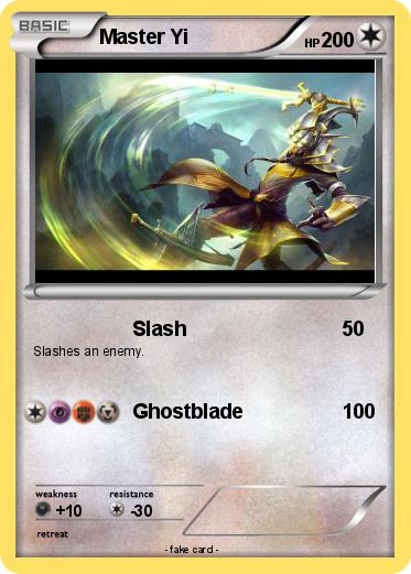 Pokemon Master Yi