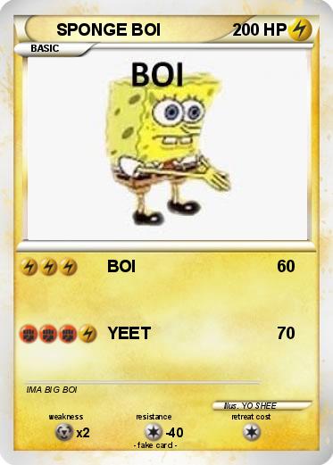 Pokemon SPONGE BOI