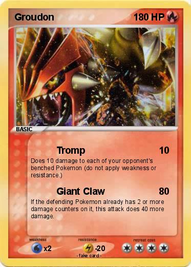 Pokemon Groudon