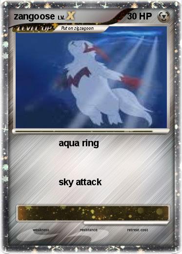Pokemon zangoose