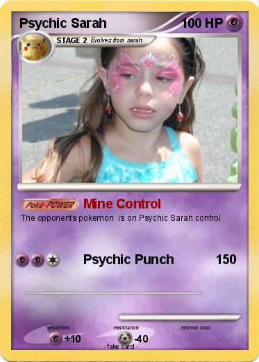 Pokemon Psychic Sarah