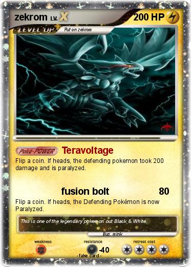 Pokemon zekrom