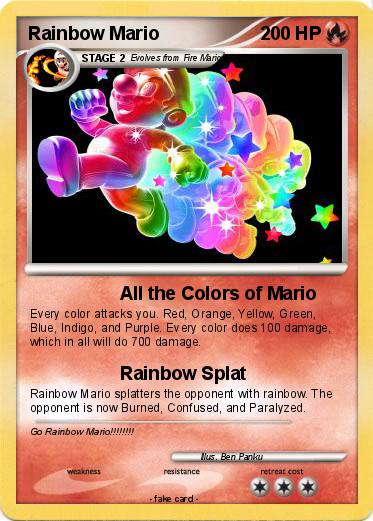 Pokemon Rainbow Mario