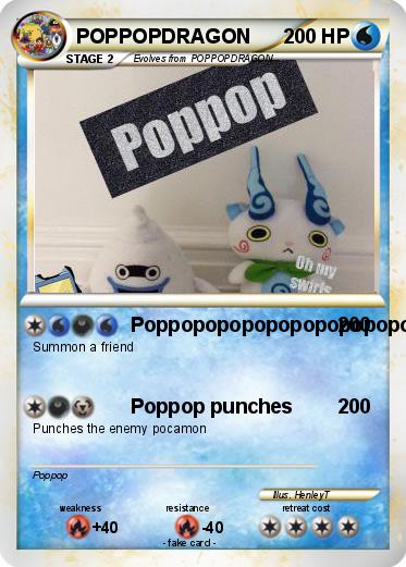 Pokemon POPPOPDRAGON
