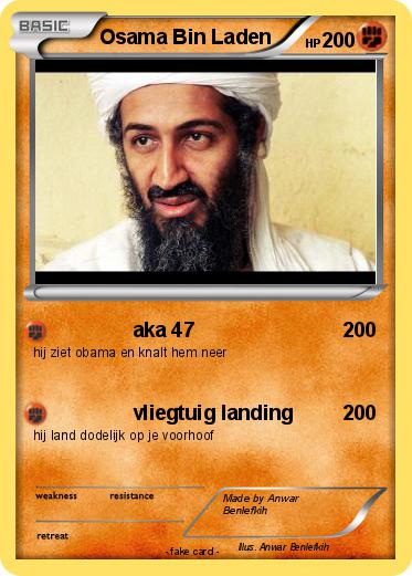 Pokemon Osama Bin Laden