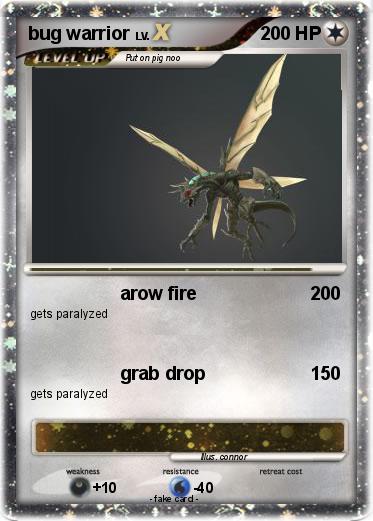 Pokemon bug warrior