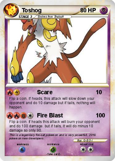 Pokemon Toshog