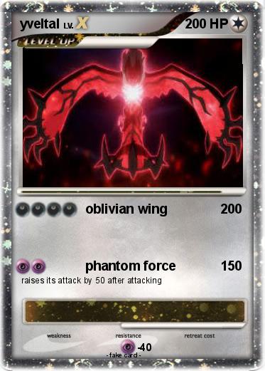 Pokemon yveltal