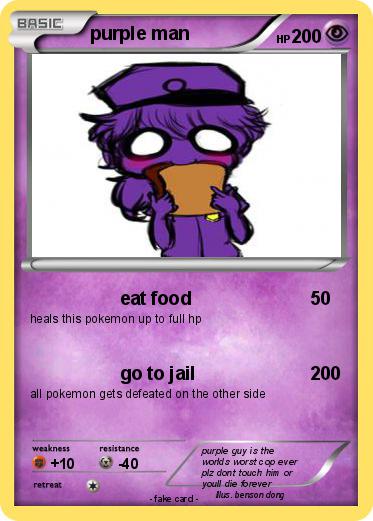 Pokemon purple man