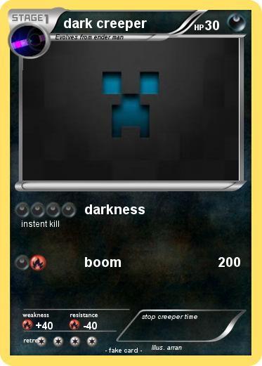 Pokemon dark creeper