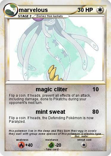 Pokemon marvelous