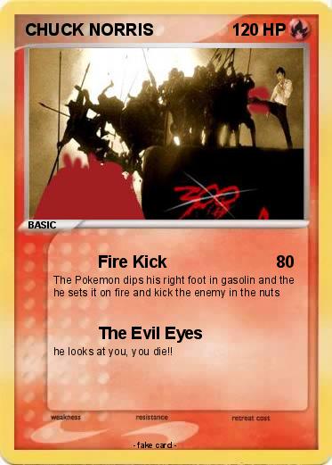 Pokemon CHUCK NORRIS