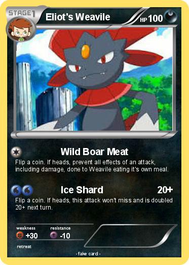 Pokemon Eliot's Weavile