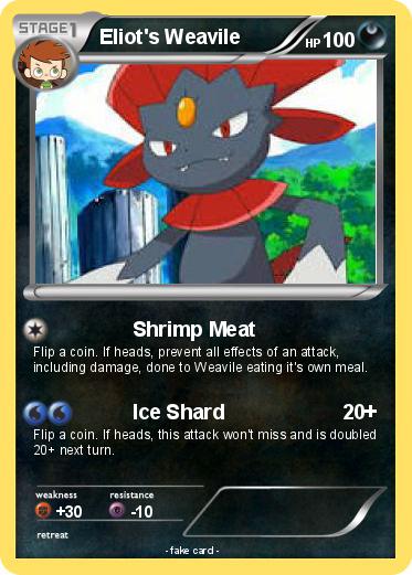 Pokemon Eliot's Weavile