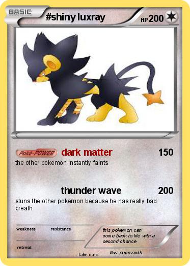 Pokemon #shiny luxray