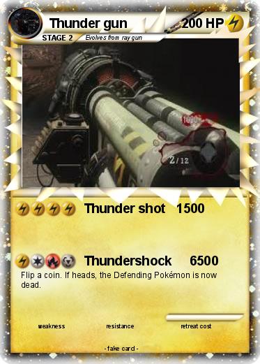 Pokemon Thunder gun