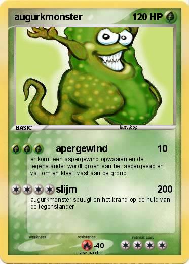 Pokemon augurkmonster