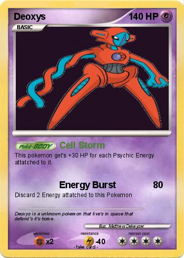 Pokemon Deoxys