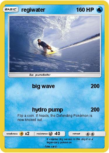 Pokemon regiwater