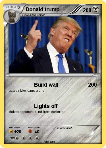 Pokemon Donald trump