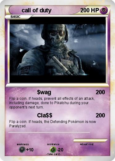Pokemon call of duty