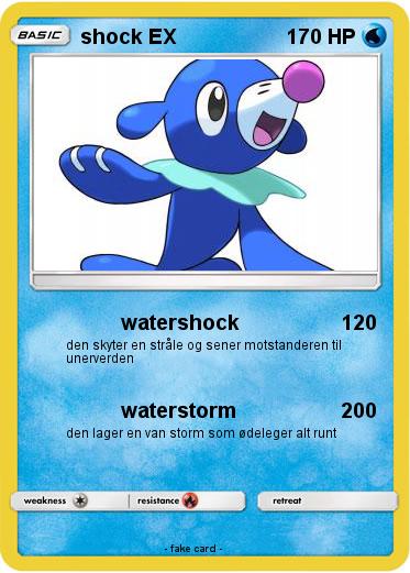 Pokemon shock EX
