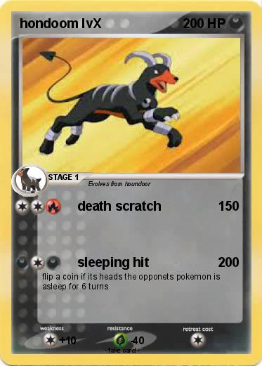 Pokemon hondoom lvX
