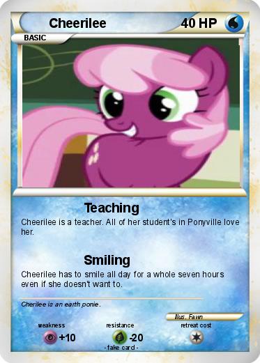 Pokemon Cheerilee