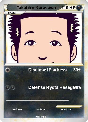 Pokemon Takahiro Karasawa