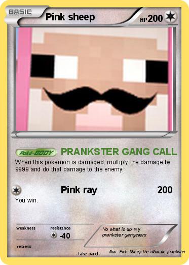 Pokemon Pink sheep